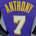 ANTHONY 7 Lakers purple yellow side NBA jersey 1737426