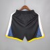 Warriors black NBA shorts-3643189