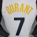 DURANT#7 Brooklyn Nets graffiti white NBA jersey-401397