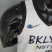 DURANT#7 Brooklyn Nets graffiti white NBA jersey-401397