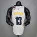 HARDEN#13 Brooklyn Nets graffiti white NBA jersey-2680889