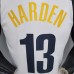 HARDEN#13 Brooklyn Nets graffiti white NBA jersey-2680889