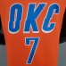 ANTHONY#7 Thunder Jordan Orange NBA Jersey-6878398