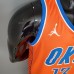 GEORGE#13 Thunder Jordan Orange NBA Jersey-2482608