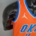 PAUL#3 Thunder Jordan Orange NBA Jersey-7116735