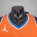 WESTBROOK#0 Thunder Jordan Orange NBA Jersey-1002163
