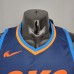 GEORGE#13 Thunder Blue Stripes NBA Jersey-1819832