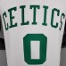 TATUM#0 75th Anniversary Celtics White NBA Jersey-5826718