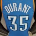 DURANT#35 Thunder blue NBA Jersey-9659803