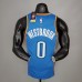 WESTBROOK#0 Thunder blue NBA Jersey-6321741