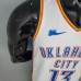 GEORGE#13 Thunder White NBA Jersey-6962253