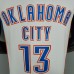 GEORGE#13 Thunder White NBA Jersey-6962253
