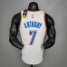 ANTHONY#7 Thunder White NBA Jersey-6406971