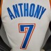 ANTHONY#7 Thunder White NBA Jersey-6406971