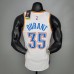 DURANT#35 Thunder White NBA Jersey-5029597
