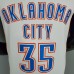 DURANT#35 Thunder White NBA Jersey-5029597