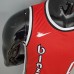 LILLARO#0 Trail Blazers Retro Red NBA Jersey-7889915
