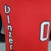 LILLARO#0 Trail Blazers Retro Red NBA Jersey-7889915