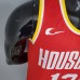HARDEN#13 Rockets Retro Red NBA Jersey-3171775