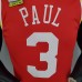 PAUL#3 Rockets Retro Red NBA Jersey-9539942