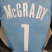 McGRADY#1 Rockets Retro Red NBA Jersey-7813411