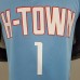 McGRADY#1 Rockets Retro Red NBA Jersey-7813411