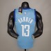 HARDEN#13 2021 Rockets City Edition Blue NBA Jersey-9980238
