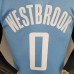 WESTBROOK#0 2021 Rockets City Edition Blue NBA Jersey-6617388