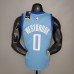 WESTBROOK#0 2021 Rockets City Edition Blue NBA Jersey-6617388