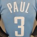 PAUL#3 2021 Rockets City Edition Blue NBA Jersey-5201688