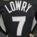 LOWRY#7 2021 Raptors Bonus Edition Purple and Black NBA Jersey-2814684