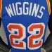 WIGGINS#22 75th Anniversary Warriors Blue NBA Jersey-3919297