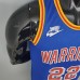 WIGGINS#22 75th Anniversary Warriors Blue NBA Jersey-3919297