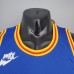 CURRY#30 75th Anniversary Warriors Blue NBA Jersey-2117160