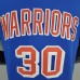CURRY#30 75th Anniversary Warriors Blue NBA Jersey-2117160