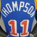 THOMPSON#11 75th Anniversary Warriors Blue NBA Jersey-9147886