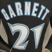 GARNETT#21 2018 Retro Timberwolves Black NBA Jersey-491372