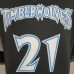 GARNETT#21 2018 Retro Timberwolves Black NBA Jersey-491372