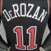 DeROZAN#11 Chicago Bulls black NBA jersey-296969