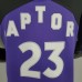 VANVLEET#23 2021 Raptors Bonus Edition Purple and Black NBA Jersey-2180869