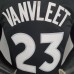 VANVLEET#23 2021 Raptors Bonus Edition Purple and Black NBA Jersey-2180869