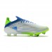 Speedflow+ FG Soccer Shoes White Green-3548603