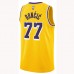 Los Angeles Lakers #77 Luka Dončić Basketball Jersey Yellow NBA Jersey-7322771