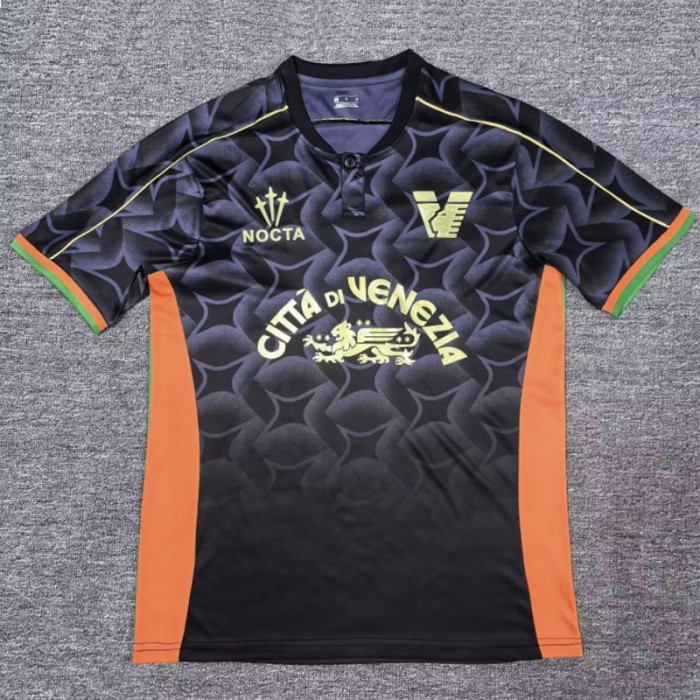 24/25 Venice Home Black Jersey Kit Short Sleeve-2593227