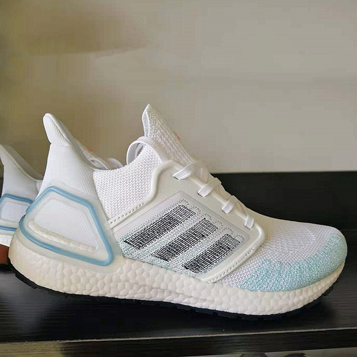 Adidas Ultr Boost Running Shoes White Green 1374043