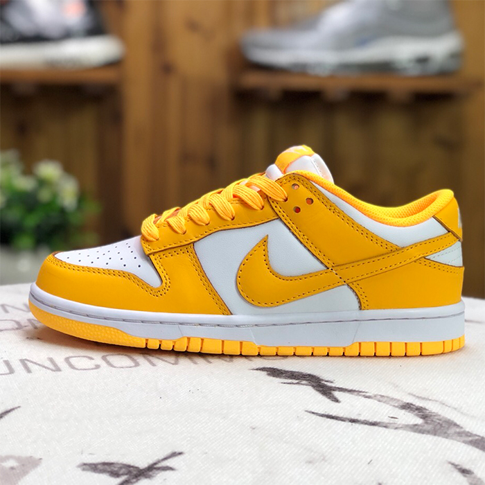 Dunk Low SB Running Shoes White Orange 9382484