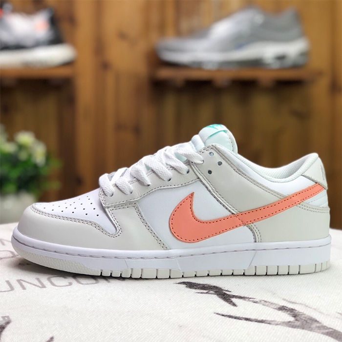 Dunk Low SB Women Running Shoes White Gray 6589807
