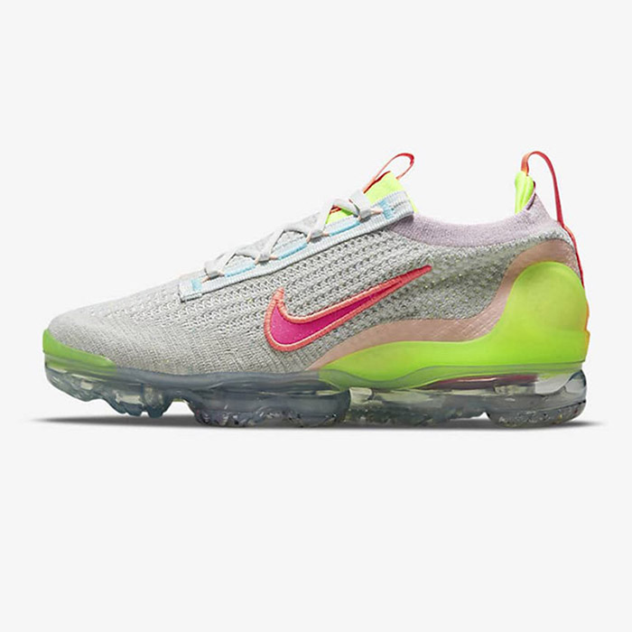 2021 Air Max VaporMax Women Running Shoes Gray Red 4027138