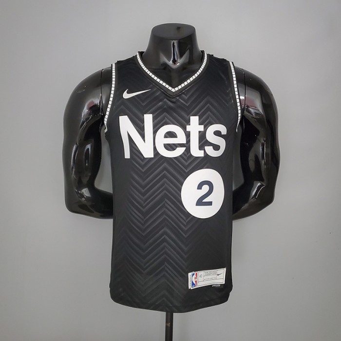 2021 GFIFFIN#2 Brooklyn Nets Bonus Edition Black NBA Jersey