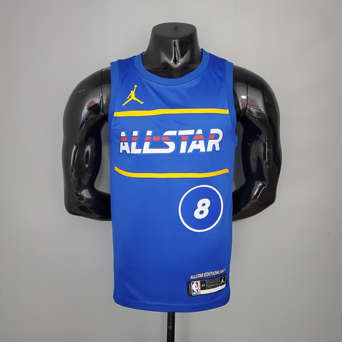 2021 LAVINE#8 All-Star Blue NBA Jersey
